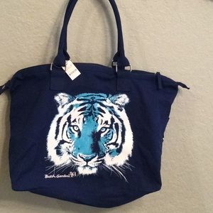 Canvas Bush Gardens tote